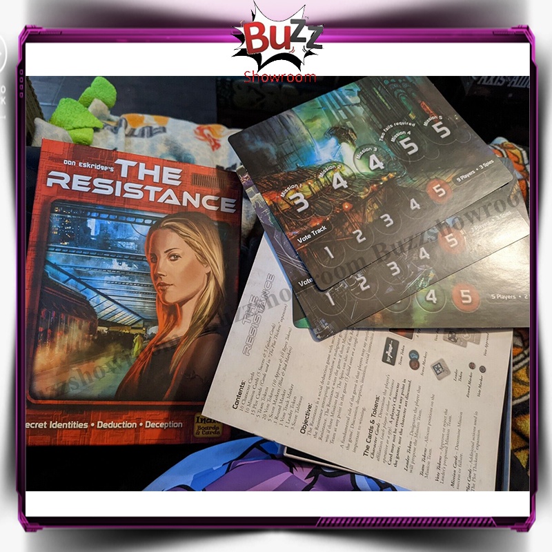 The Resistance Board Game Card Games 3rd Edition