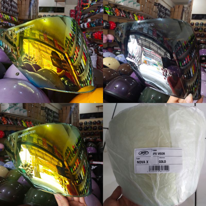 KACA JPX NOVA X ORIGINAL/VISOR IRIDIUM JPX NOVA X ORIGINAL