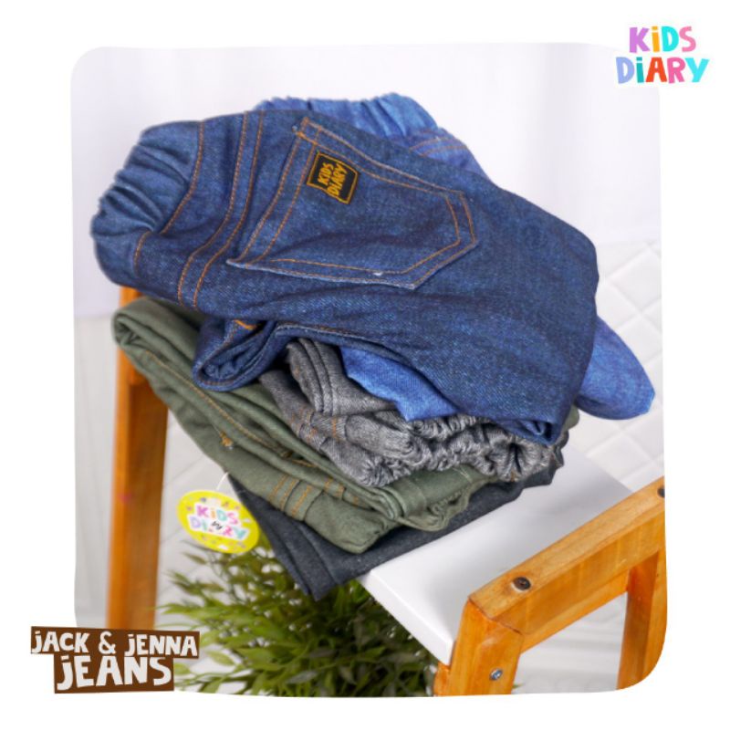 CELANA PANJANG JEANS ANAK UNISEX KIDS DIARY JACK AND JENNA PANTS