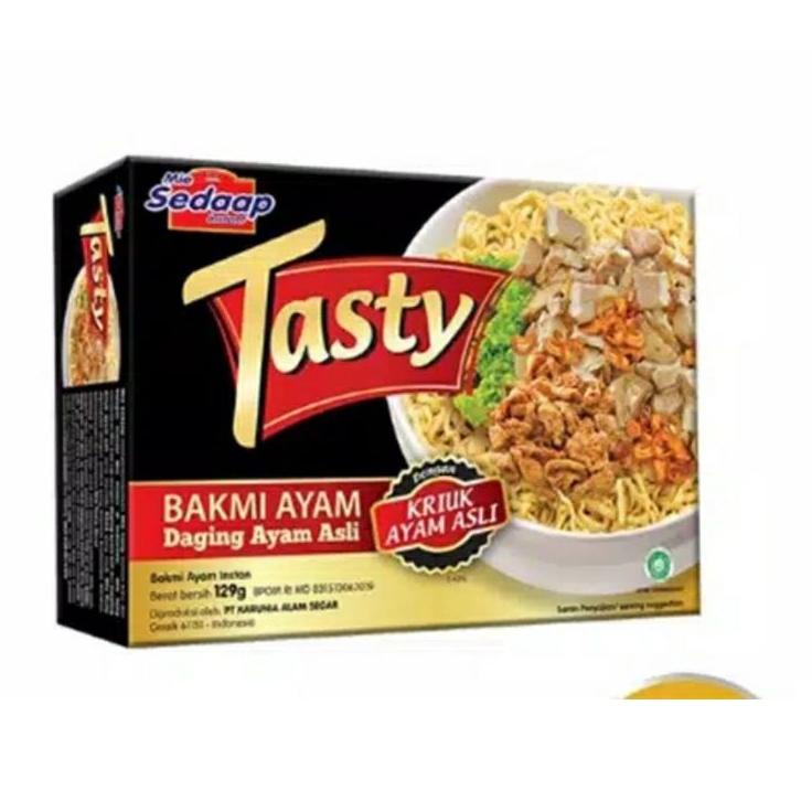 

↾ Mie Sedaap Tasty Bakmi Ayam 129 gr ➮