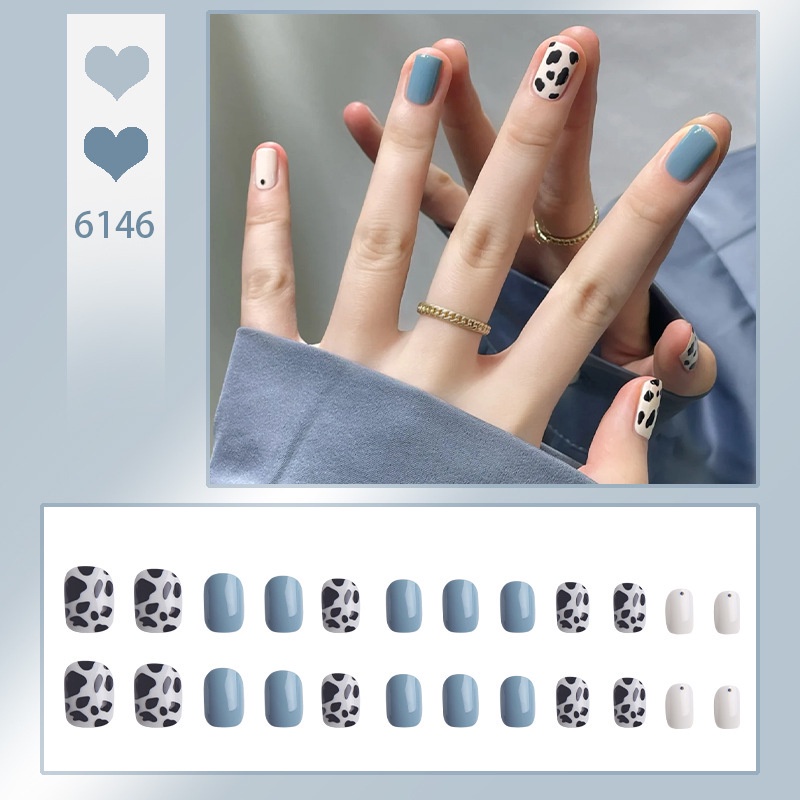 COCO MAMA Kuku Palsu Murah Nail Art/ Kuku Palsu Pengantin/ Fake Nail Stickers Make Over/ Fake Nails