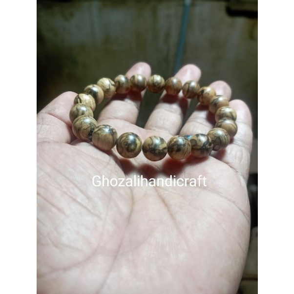 Gelang Kayu Galih Kaboa  Sancang Garut Dim 10mm.