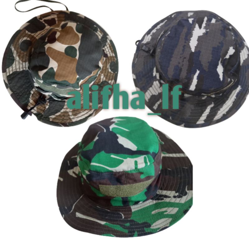 TOPI RIMBA LORENG MALFINAS/KRI/KKO TACTICAL