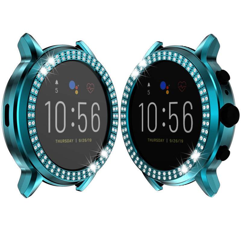 Casing Pelindung Kristal Ultra Slim Untuk Smartwatch Fossil Gen 5 Bumper