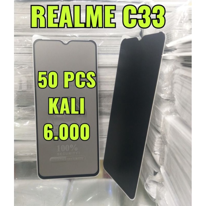 TG ANTI GORES SPY REALME C33