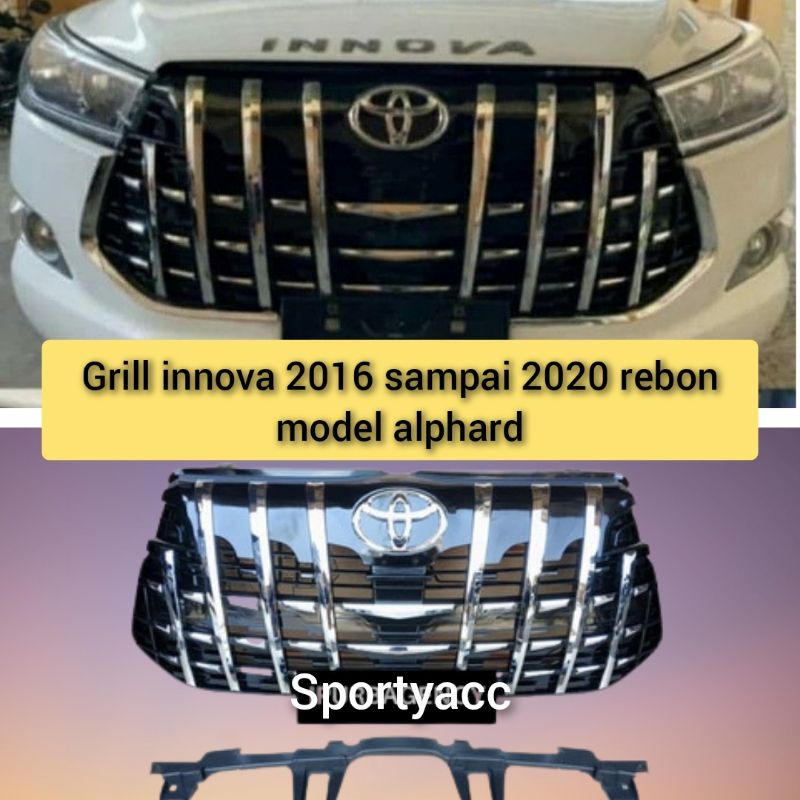 grill front grill innova Reborn 2016 model alphard
