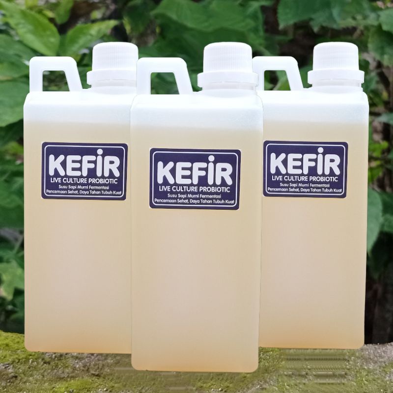 

KEFIR WHEY 1 LITER BELI 5 GRATIS 1 SUSU SAPI MURNI FERMENTASI PROBIOTIK