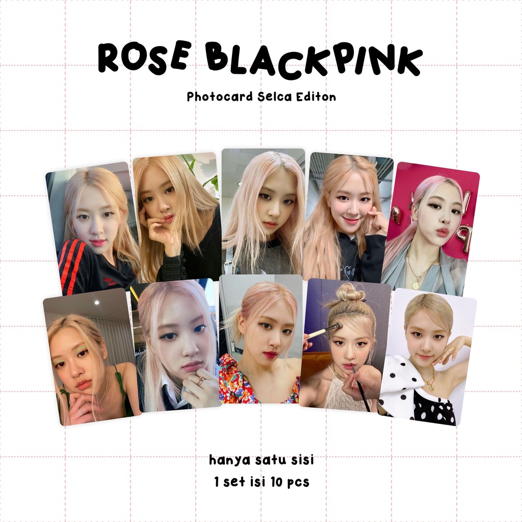 [SET] Photocard Blackpink Selca Edition