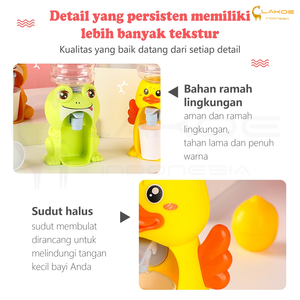 LAKOE Mainan Dispenser Air Minum Anak / Water Dispenser Toys Galon Mini