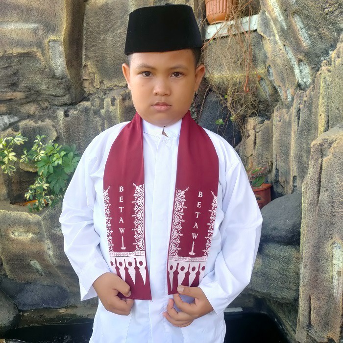 Cukin Betawi / Selendang batik / selendang betawi / cukin batik