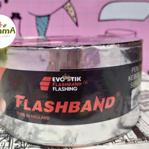 

Flashband 7,5 CM / Lakban Anti Bocor / Lem Atap Talang/ Penambal Bocor