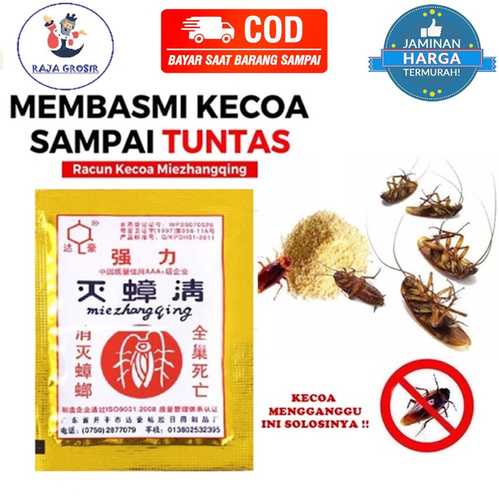 Racun Kecoa / Obat Pembasmi Kecoa / Racun Umpan Kecoa