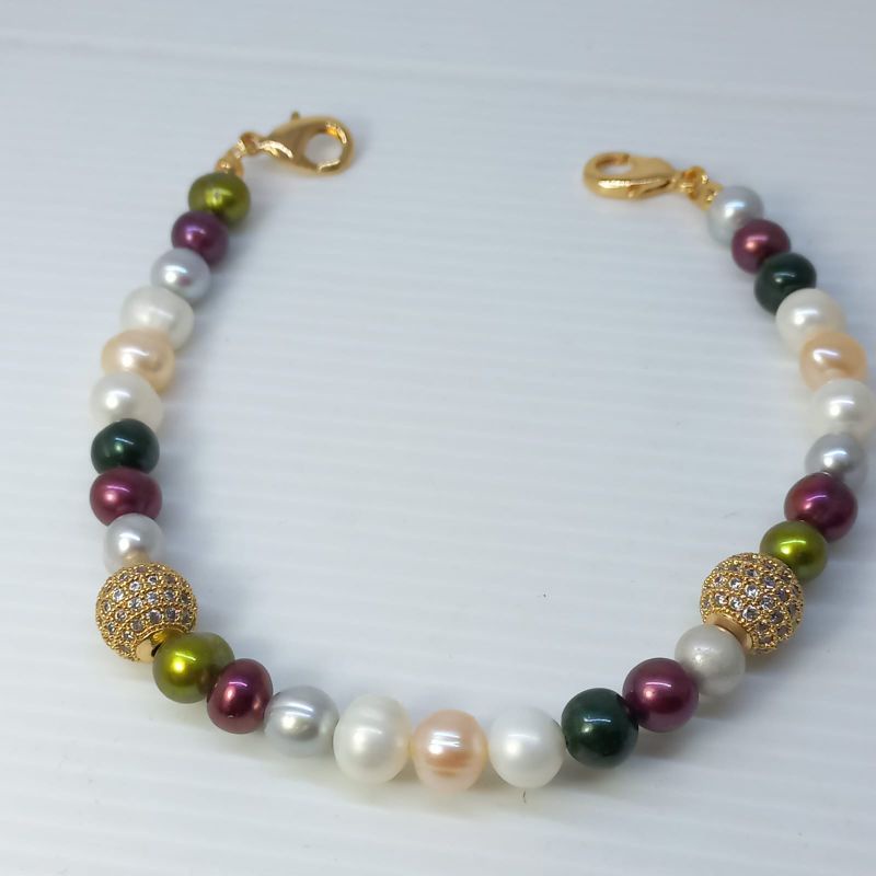 KONEKTOR MASKER MUTIARA ASLI AIR TAWAR BERSERTIFIKAT, STRAP TALI PENGAIT MASKER HIJAB, OLEH OLEH KHA