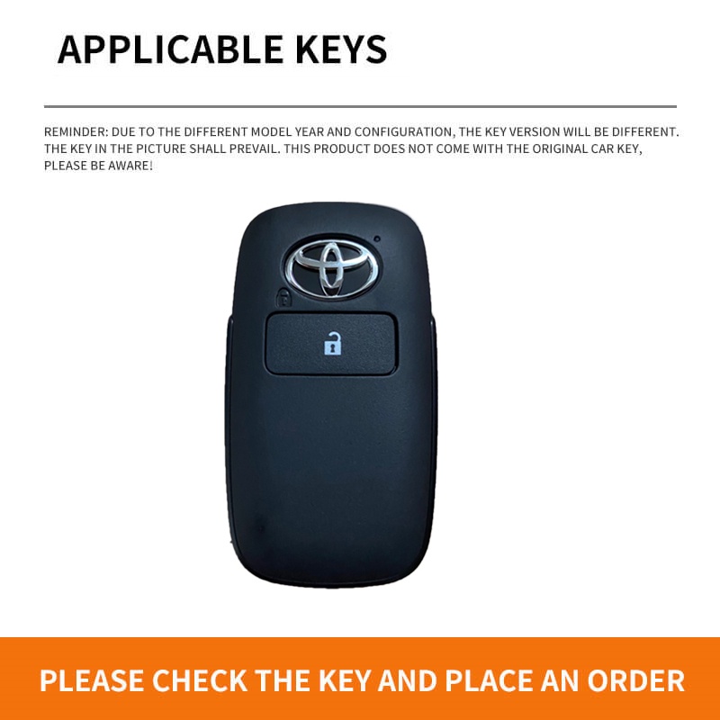 Case Kunci Mobil Bahan Zinc Alloy Silikon Untuk Toyota Veloz 2022 Raize 2022 Start Keychain