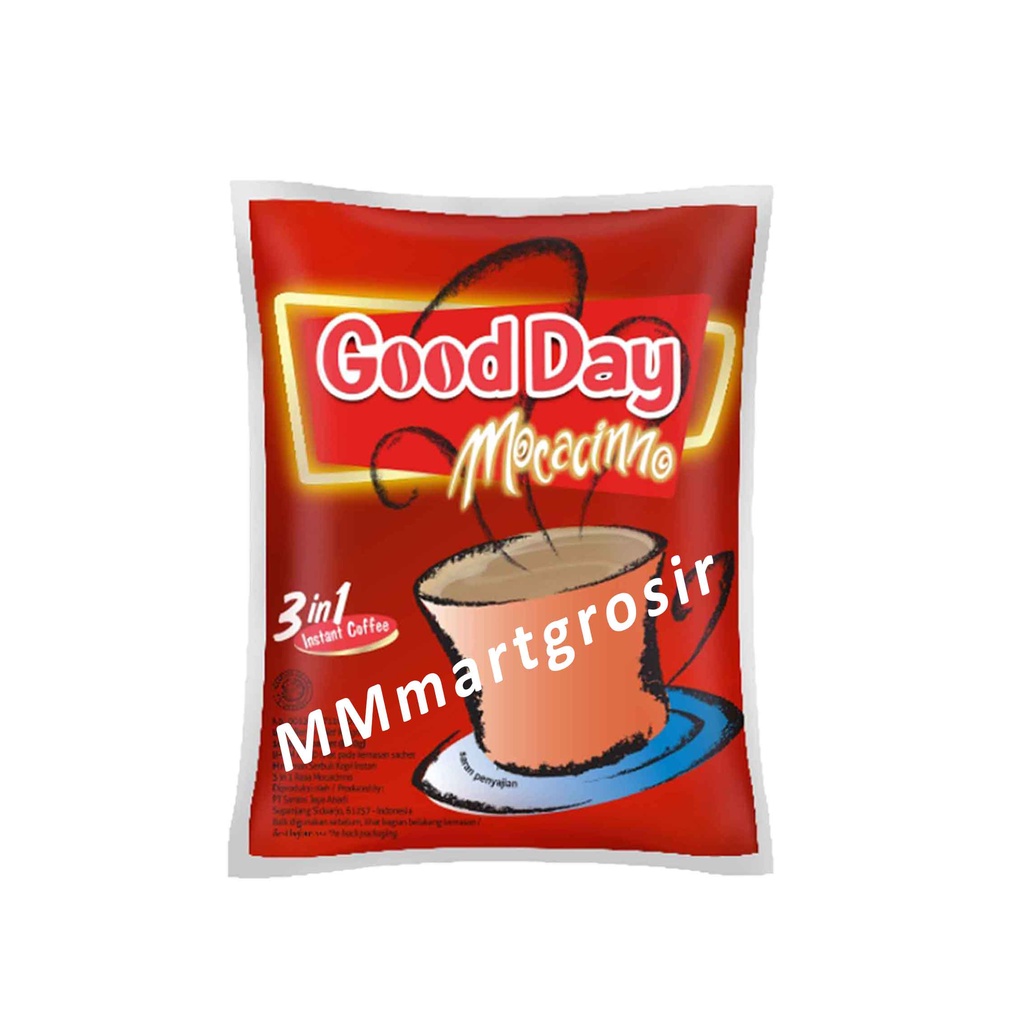 Good Day 3in1 / Serbuk Kopi Instan / Instant Coffee / 50s X 20g