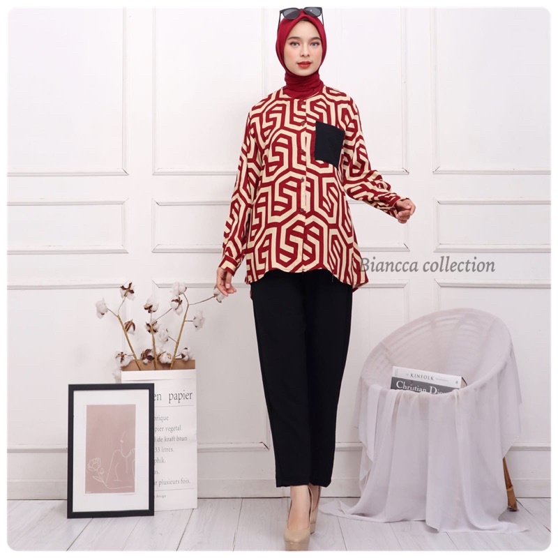 NAOMI SET ONESET VIRAL MOTIF ZAHRA SETCEL MOTIF RAYON MUSLIM GROSIR ECER