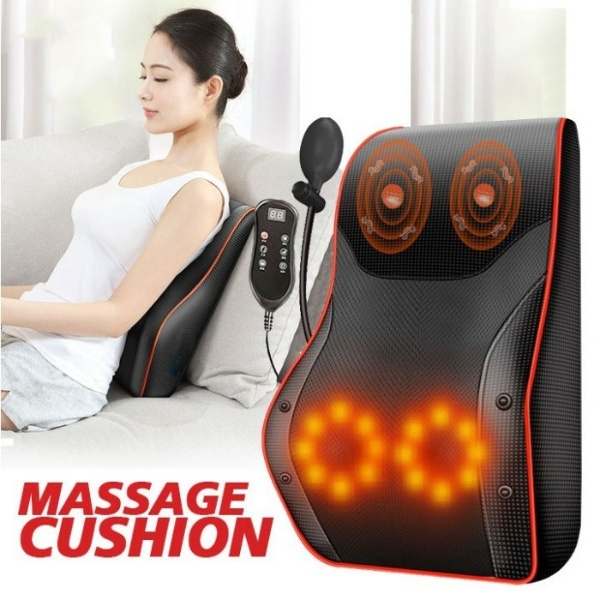 NEW PRODUCT MODEL Bantal Pijat 24watt Bahu,Leher Multifungsi Massage Pillow Mobil dan Rumah Car Home - QR-N09 home colection