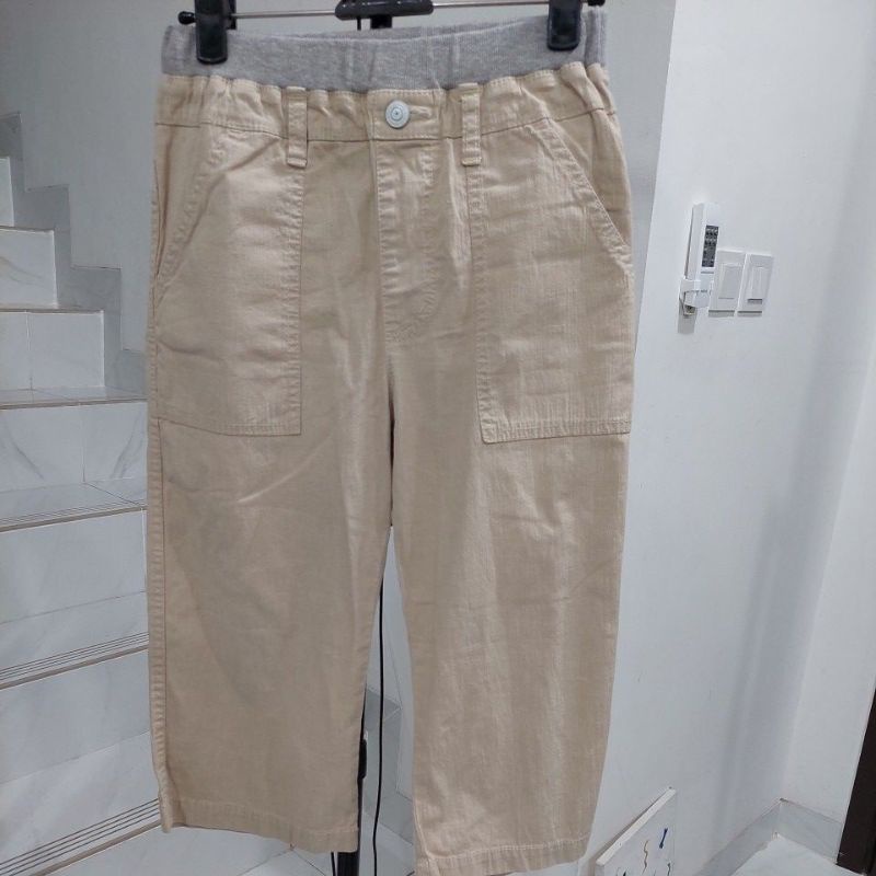 Celana pendek katun stretch SHIPS est 1989