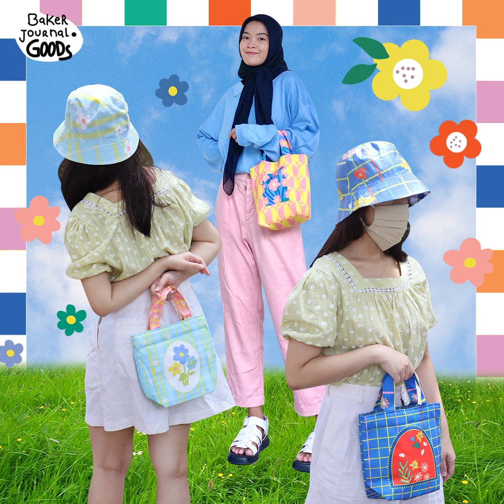 Mini Tote Bag | Summer Totebag | Tas Wanita