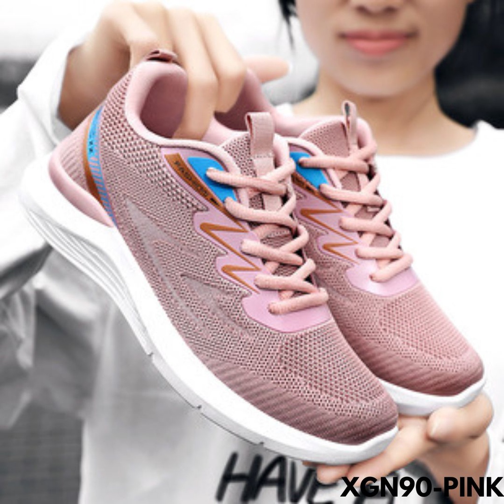 SEPATU WANITA SNEAKERS NYAMAN BANGET TETAP TAMPIL KEREN MESKI KERINGAT BAHAN MESH IMPORT GN90