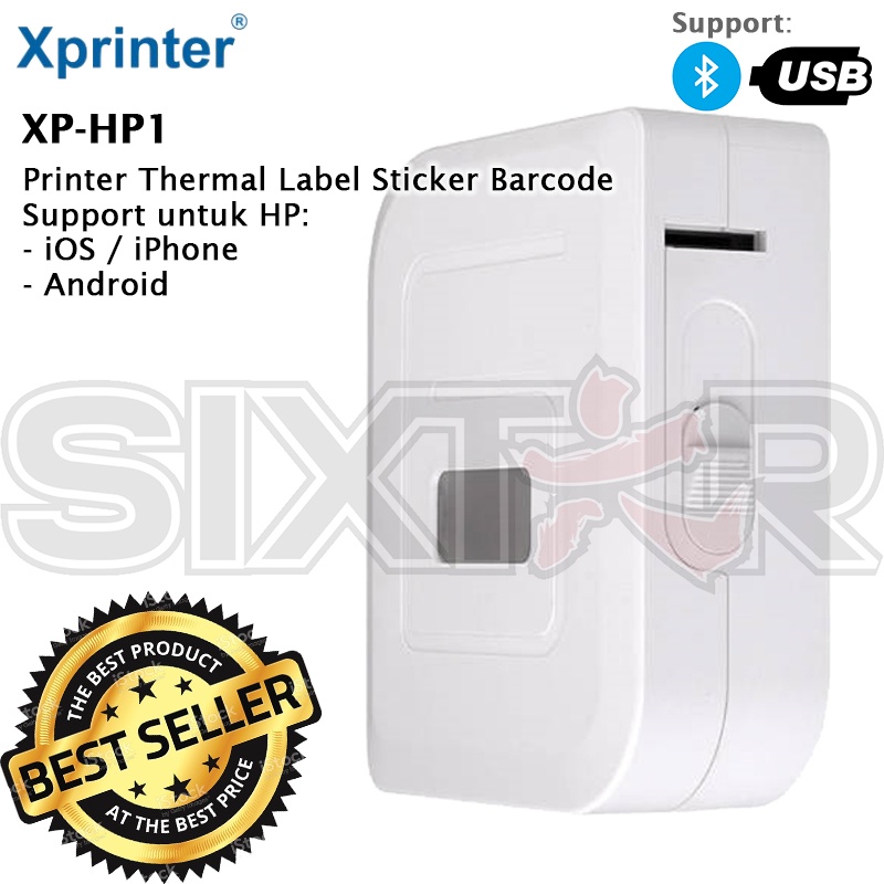 Xprinter XP-HP1 Thermal Label Printer Barcode Sticker