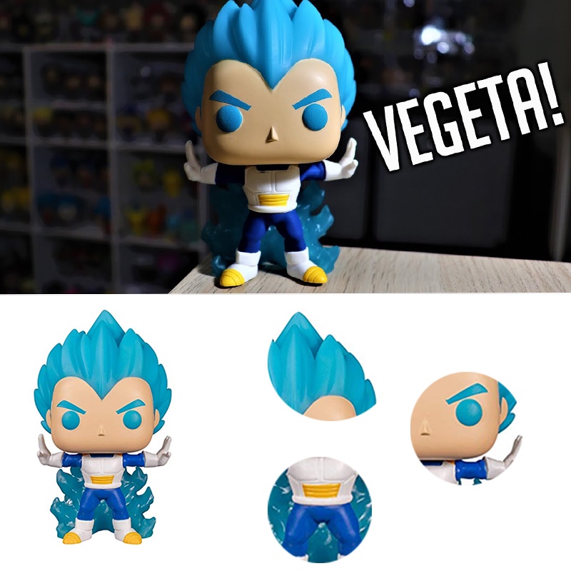 Bola Vegeta Dragon Z Powering Up Glow In The Dark Funko Pop Figure Model Vinyl