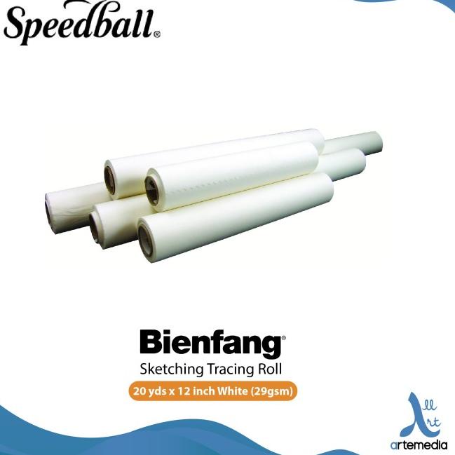 Bienfang White 20YDS x 12inch Sketching & Tracing Paper Roll Kertas