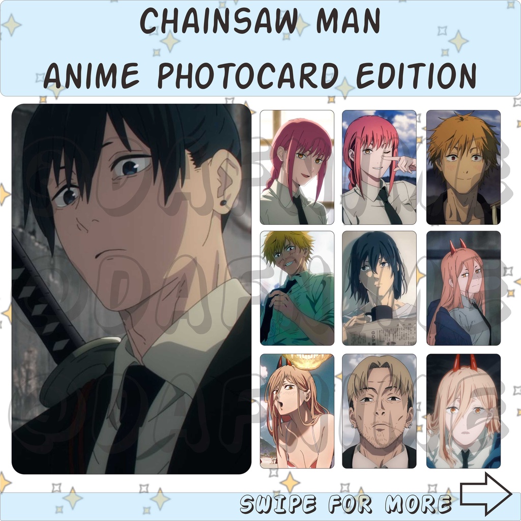 CHAINSAW MAN ANIME EDITION PHOTOCARD ANIME