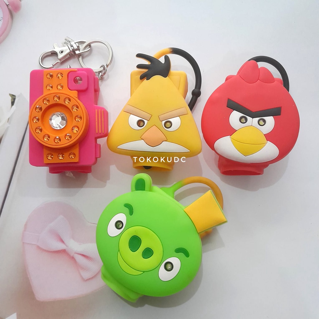 POCKETBAC HOLDER LIGHT UP BUAT HAND SANITIZER