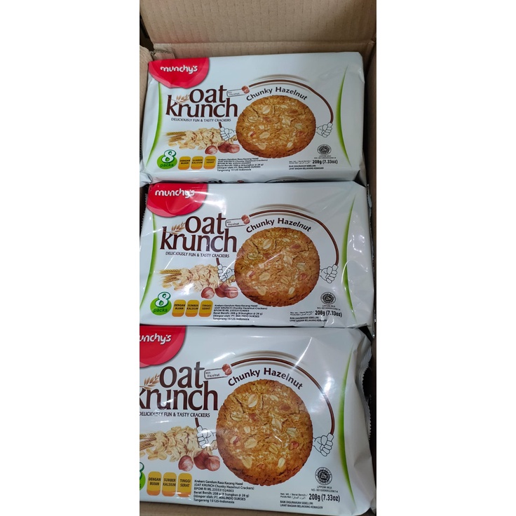 

Munchy Oat Krunch Chuncky Hazelnut 208 Gr