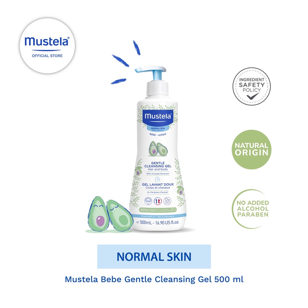 Mustela Bebe Gentle Cleansing Gel (Tersedia varian ukuran)