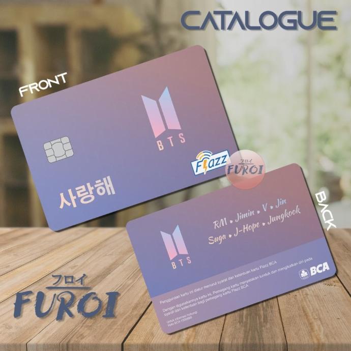 Kartu Flazz BCA | Kartu Emoney Mandiri | BTS Members