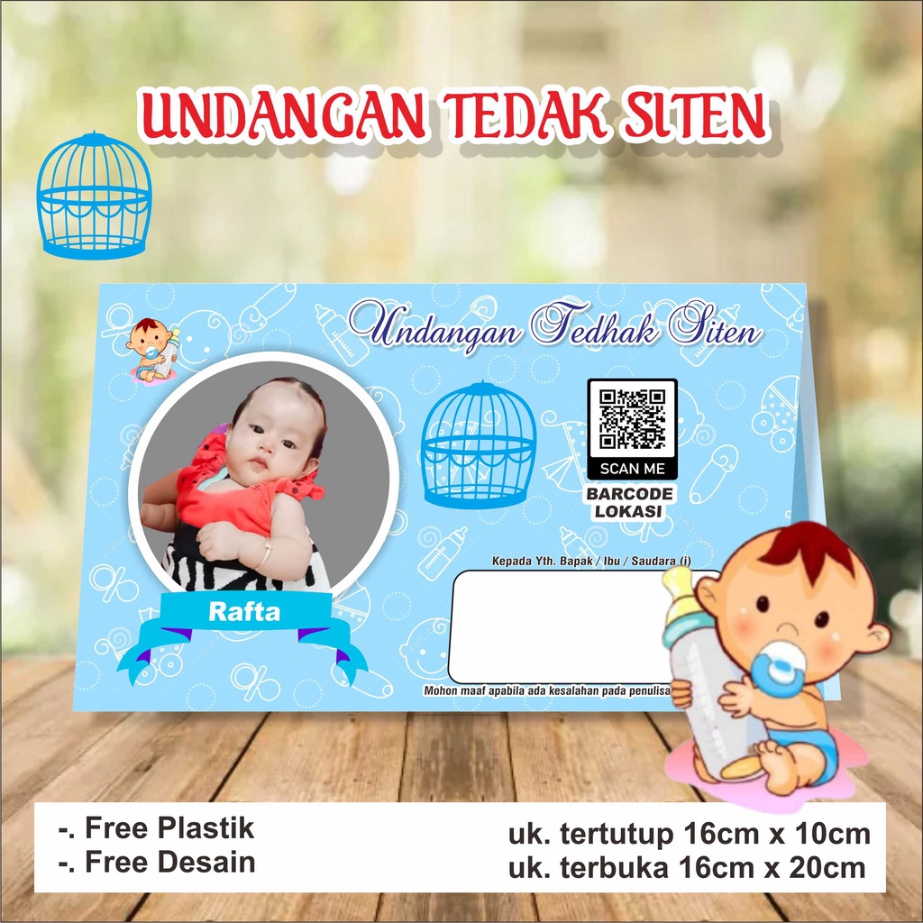 Undangan tedhak siten udl A