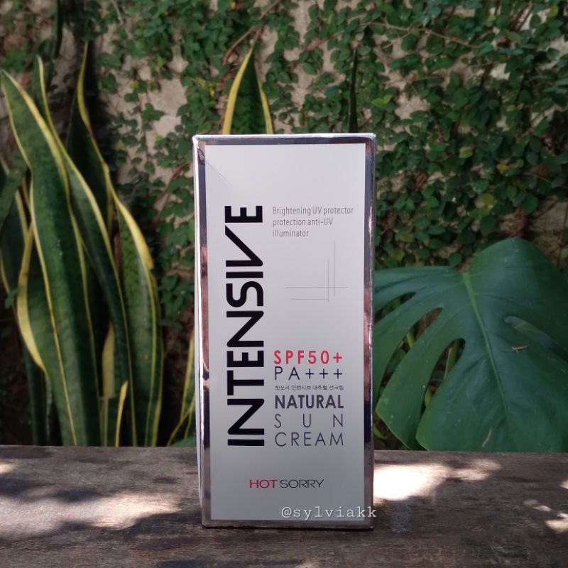 Hot Sorry Sunscreen Intensive SPF 50+ PA+++ [NEW]