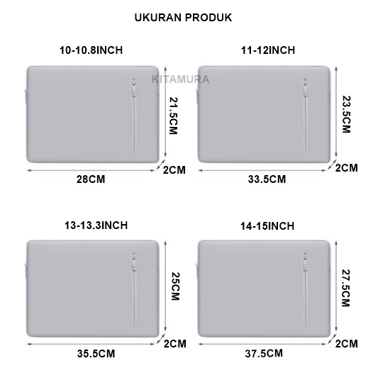 TG188 TAS LAPTOP/LAPTOP CASE/PELINDUNG LAPTOP/WANITA/COVER LAPTOP/NOTEBOOK/MACBOOK/11 13 14 15 INCH