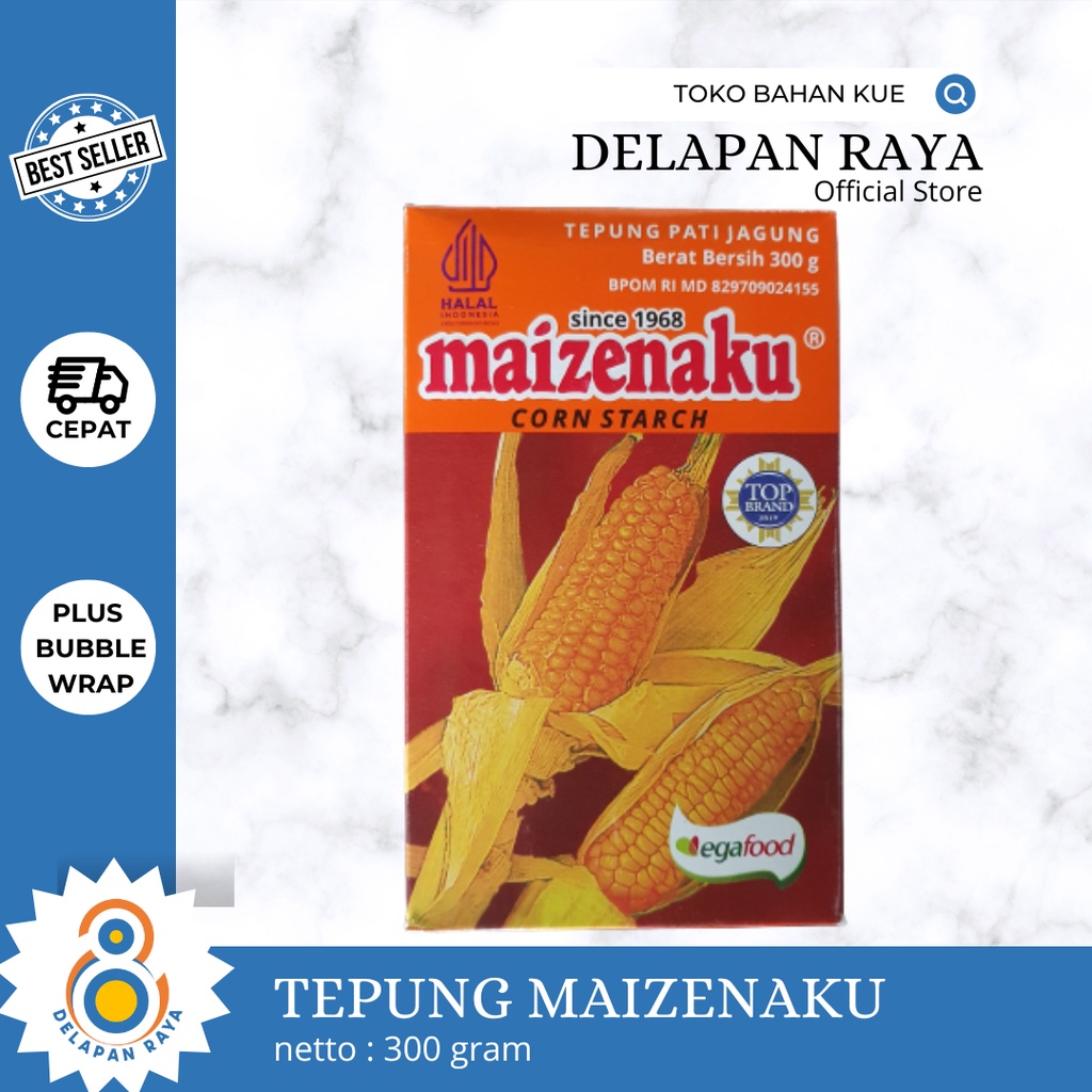 

TEPUNG MAIZENAKU 300GR - 8Raya