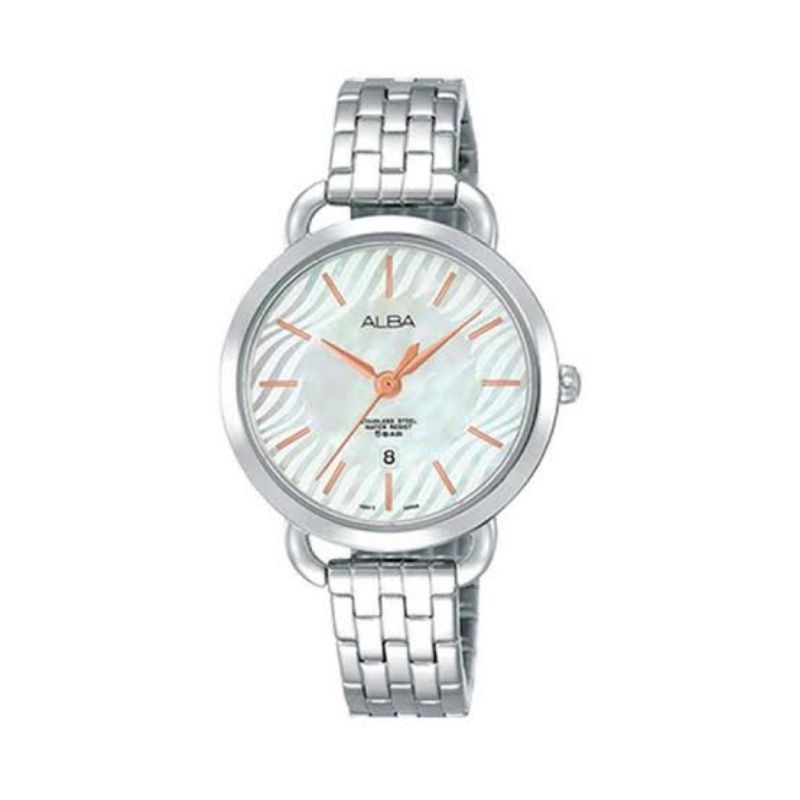 Jam Tangan wanita Alba AH7N19X1 silver jam tangan wanita Alba original