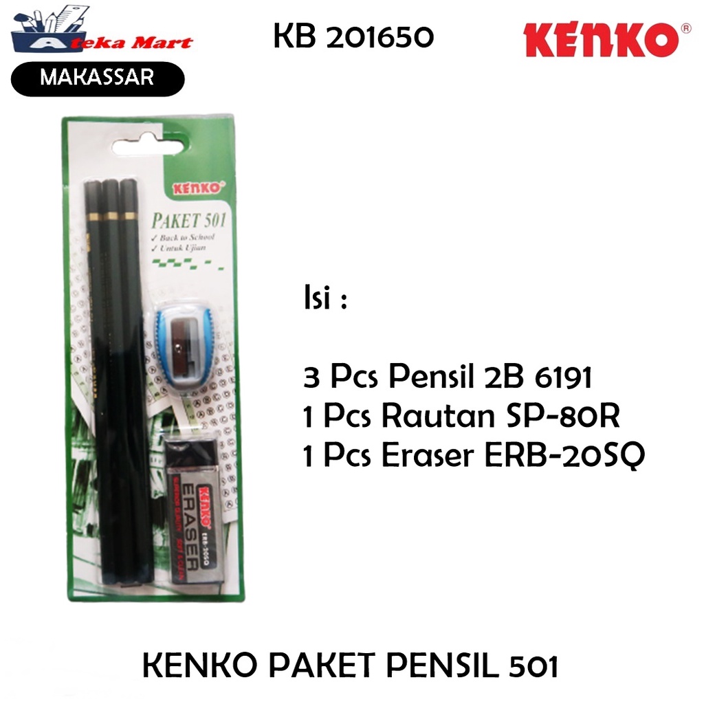 

[SET] KENKO PAKET PENSIL 501