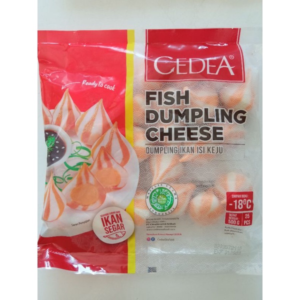

Cedea Fish dumpling cheese 500 gr