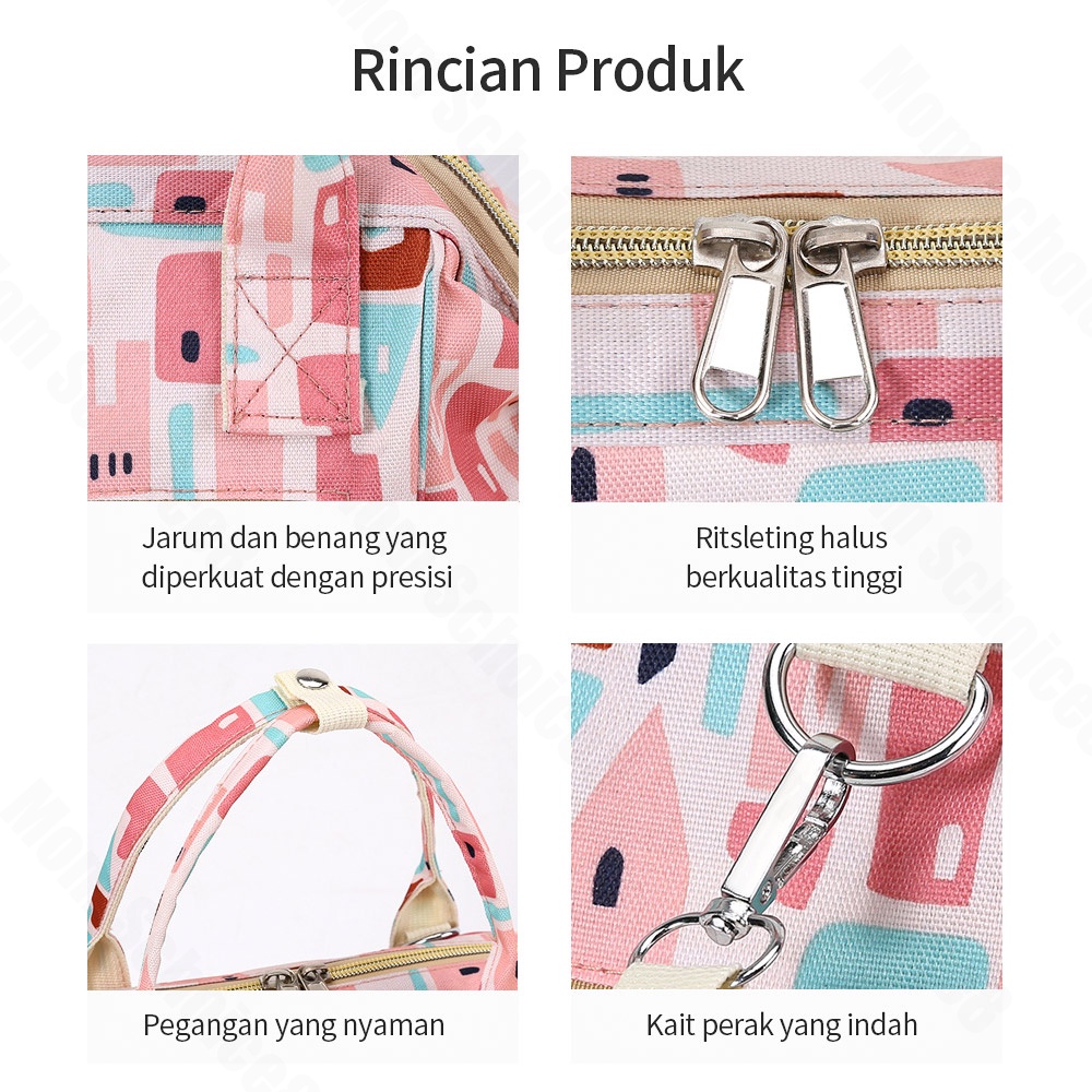 Halobaby Tas Bayi Perlengkapan Bayi Medium/baby diaper bag