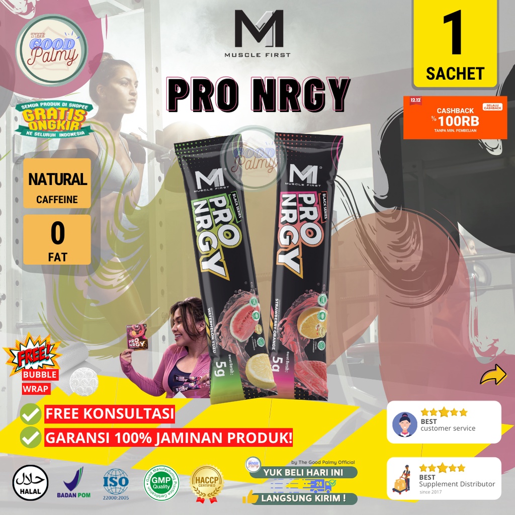 M1 PRO NRGY 1 SACHET TESTER 1X SERVINGS by MUSCLE FIRST ENERGY PRE WORKOUT PWO PROENERGY PRONRGY