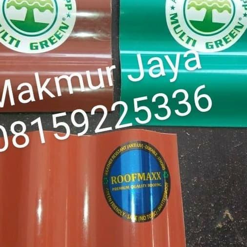 Atap gelombang PP multi green / Eco multiroof Atap go green gelombang