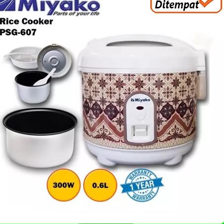 Miyako Rice Cooker Serbaguna Kapasitas Kecil (PSG-607)