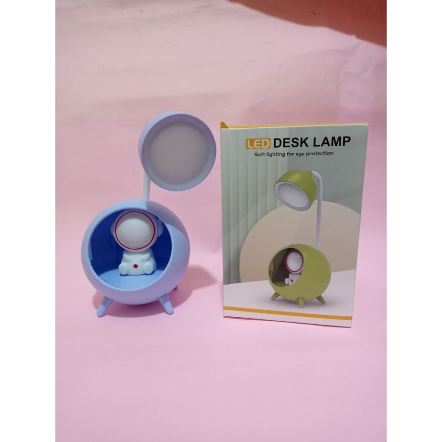 Lampu Meja Belajar Baca Table Lamp Portable Karakter LED - YS Shop