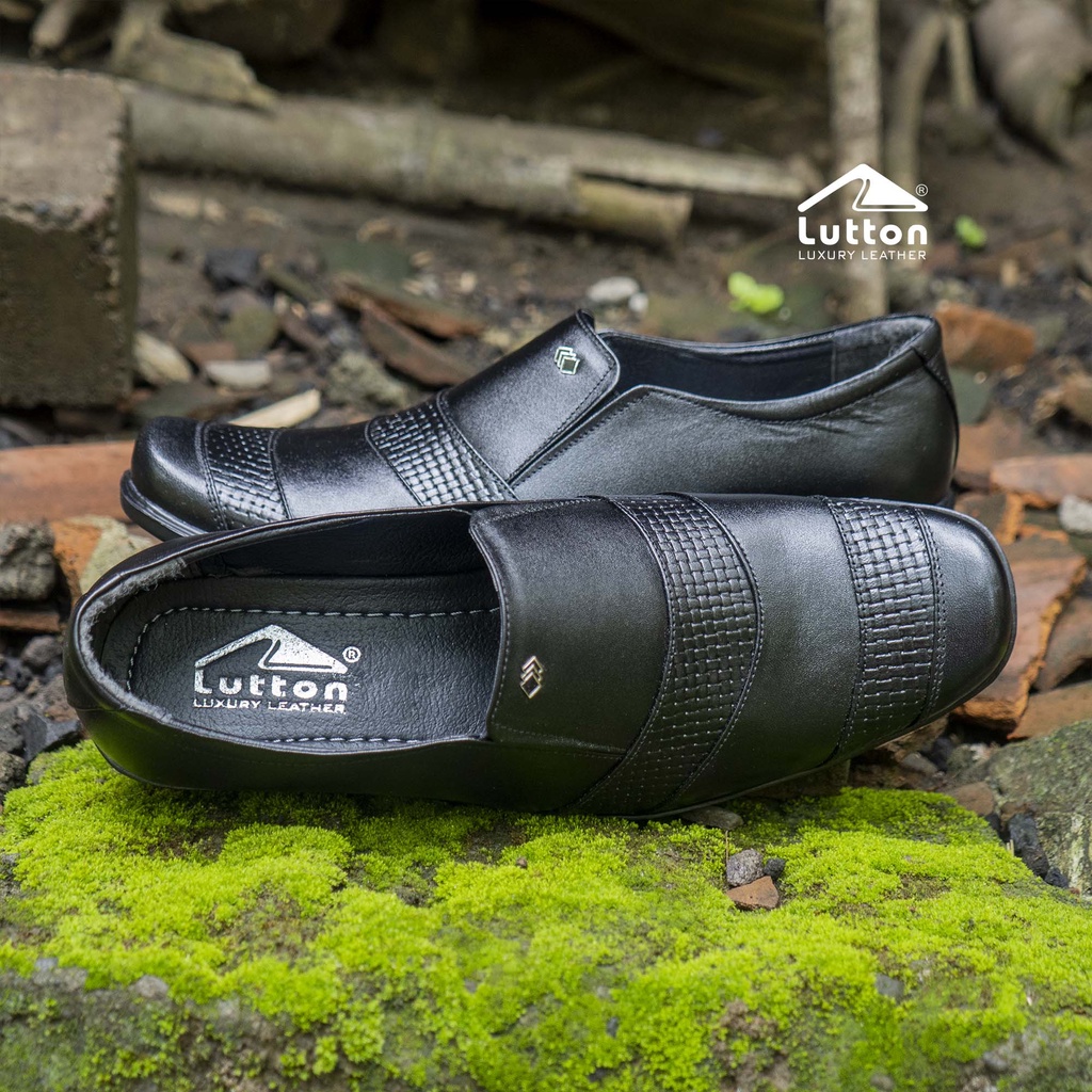 LUTTON SEPATU PRIA PANTOFEL BJ 02 TERBARU 2023