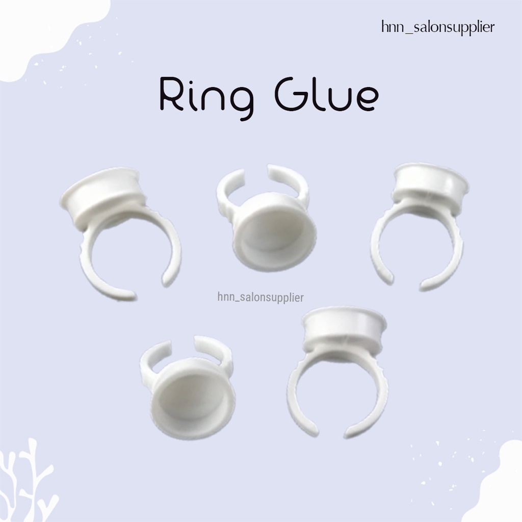 Ring Glue Tempat Tinta atau Lem Bulu Mata Tanam Eyelashes Extension