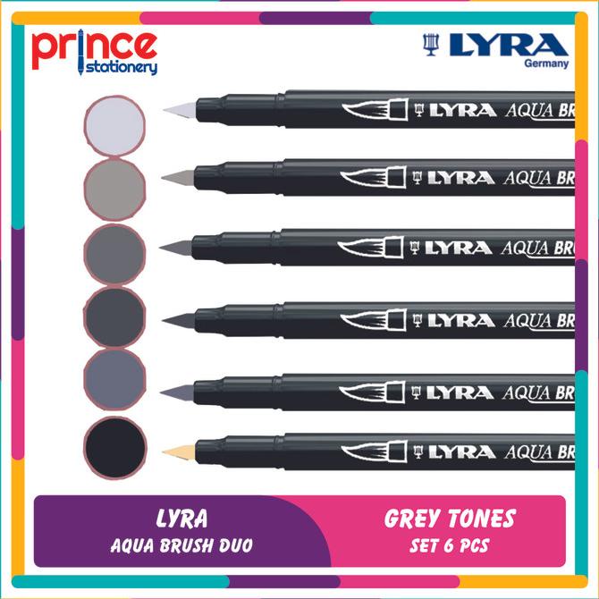 

LYRA AQUA BRUSH DUO SET ISI 6 PCS