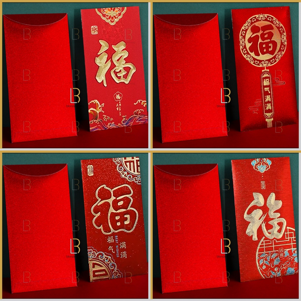 

Kertas Amplop Angpao Angpau Ampau Ampao Ampau Hongbao Hongbau Imlek Netral Fu Fuk Hoki Hook Ukuran Size Panjang Pendek Shio Sio Tahun Kelinci Rabbit Baru Cina China Chinesse New Year CNY 2023 Merah Gold Emas Mate Doff Murah Premium 1 Pack Pak Set Isi 6 Pc