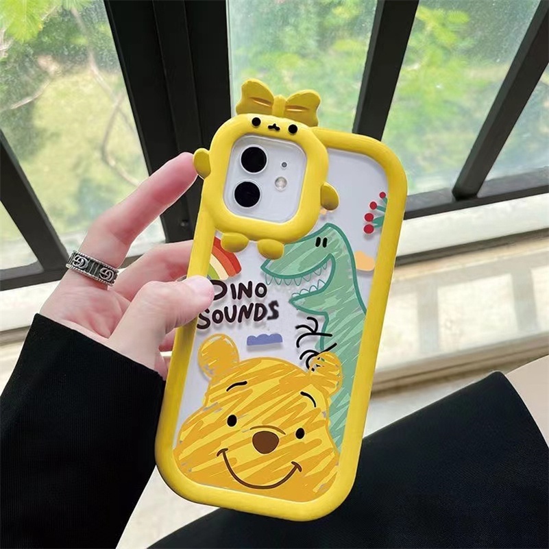 Soft Case Motif Kartun Monster Kecil Untuk iPhone 14 13 12 11 Pro Max X Xr Xs Max 7 8 6 6s Plus SE 2020