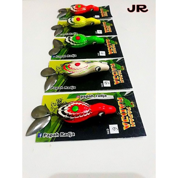 Lure papah raja bagundal 6cm double blade